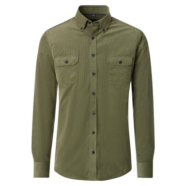 Casamoda Men's Shirt 126132040 301 Thyme