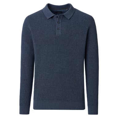 Casamoda Men's polo shirt 126280040 136 blue horizon