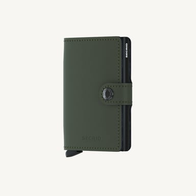 Secrid Miniwallet MM Green Black