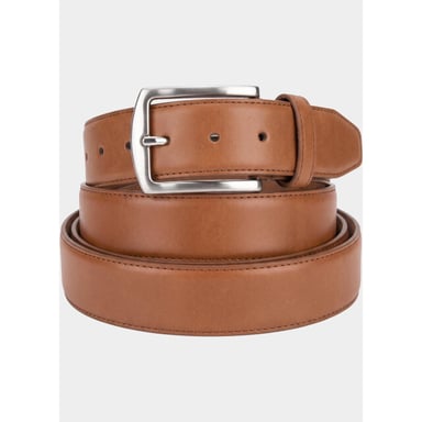 Bos Bright Blue Riem 100% leer 7388p/03700 cognac