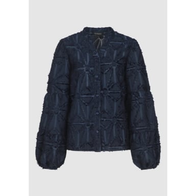 G-Maxx Araminta blouse dark blue