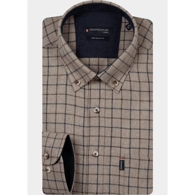 Giordano Men's Dino Soft Multicolour Check Shirt 627301/81