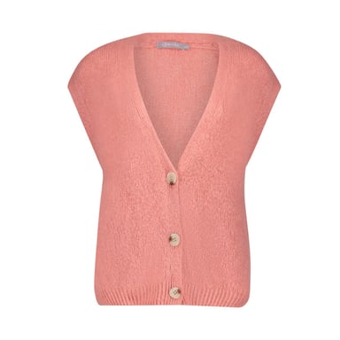 Geisha sleeveless gilet 64875-70 225 salmon