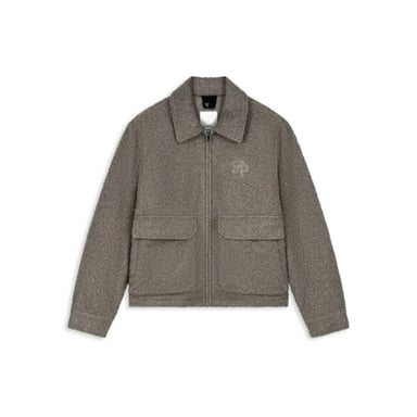 Pure Path Initials teddy jacket