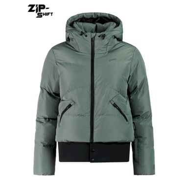 Protest preppy snowjacket with zip-shift women’s ski jacket -