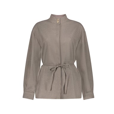 Geisha blouse 63921-20 715 /camel/black