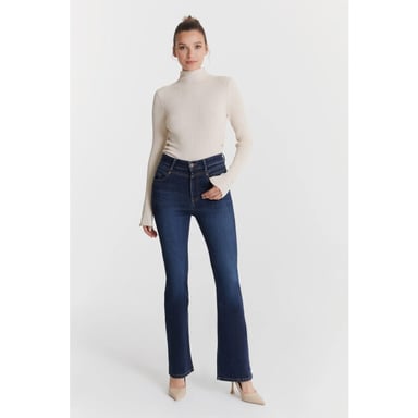 Cup of Joe Coj matilda women's flared jeans deep blue