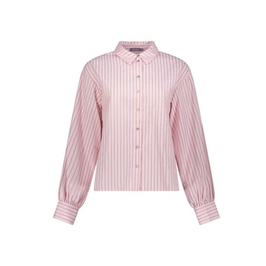 Geisha stripe blouse 63821-14 420 pink/caramel