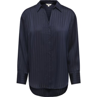 Only Onllyria LS Stripe Shirt Woven Naval Academy