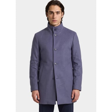 Bos Bright Blue Wollen jas tkm02/194921 navy