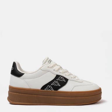 Kappa Scafa damesplatformsneakers in wit