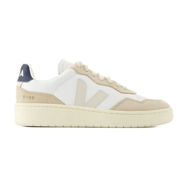 V-90 Sneakers - Veja - Leather - White Pierre