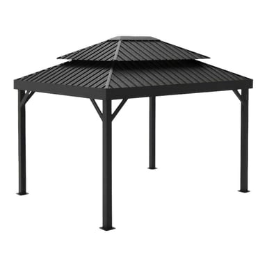 Sojag London metal pavilion with mosquito net 3x4 m -