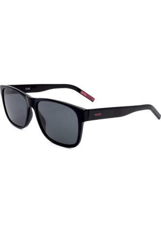 Hugo Boss Zonnebril Met Donkergrijze Glazen En Zwart Montuur