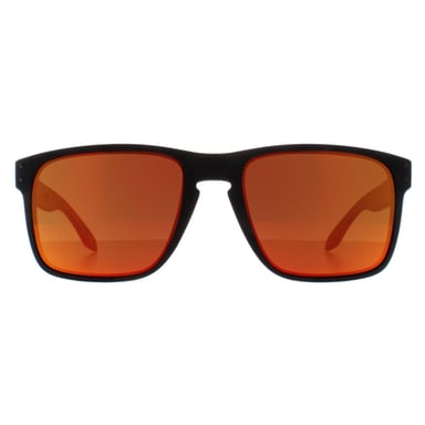 Oakley Square Mens Matt Black Prizm Ruby Sunglasses