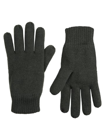 Petrol Industries - Ribbed Knitted Gloves Drive Men - Black