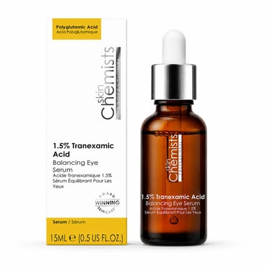 skinChemists 1,5% Tranexamic Acid Balancerend Anti-Aging Oogserum 15ml