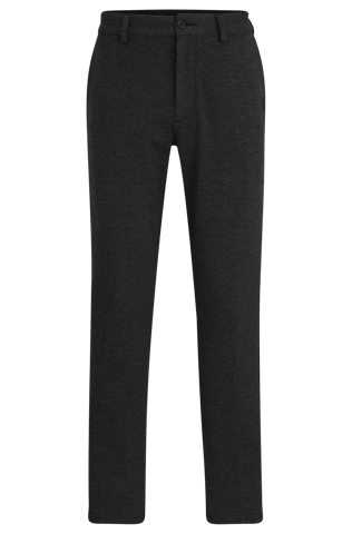 Men's Hugo Boss Slim-Fit Trousers in Black