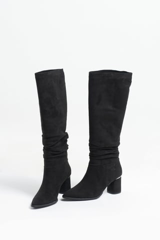 Vianella Block Heel Knee High Boot