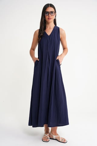 V-Neck Maxi Dress