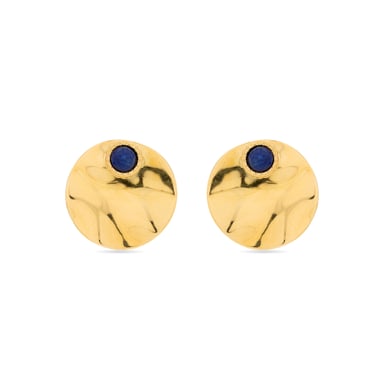 Luxenter Yumi earrings finished in 18k yellow gold