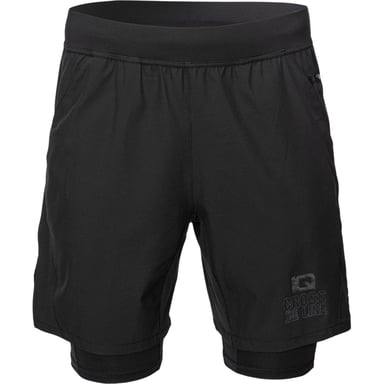 IQ Mens Welby Logo Shorts (Black)