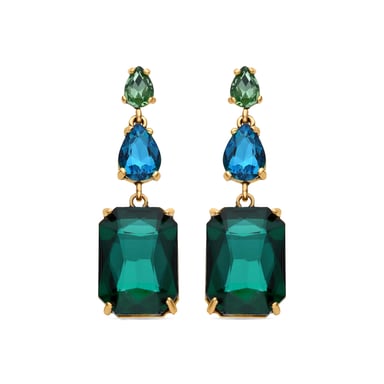 Luxenter Lali earrings finished in 18k yellow gold