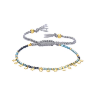 Luxenter Sterling Silver 925 bracelet finished in 18K yellow gold - Muh