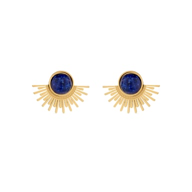 Luxenter Viwing earrings 18k gold finish