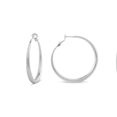 Luxenter rhodium plated earrings - Sira