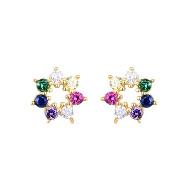 Luxenter Sywa 925 Sterling Silver Earrings