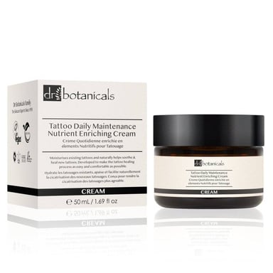 Dr. Botanicals Tattoo Cream 50ml for Soothing, Nourishing