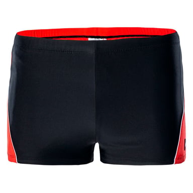 Aquawave Mens Helder Swim Shorts (Black/Fiery Red)