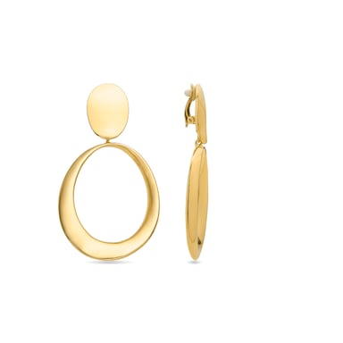 Luxenter Elnath earrings finished in 18k yellow gold