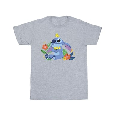 Disney Boys Lilo & Stitch Birds T-Shirt (Sports Grey)