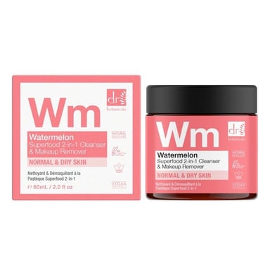 Dr Botanicals Watermelon Superfood 2-in-1 Reinigingsgel & Make-up Remover 60 ml
