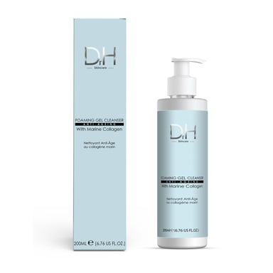 Dr H Geavanceerde schuimende anti-aging reinigingsgel met marine collageen 200 ml