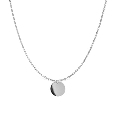 Luxenter mi sol 925 sterling silver chain with rhodium plated finish
