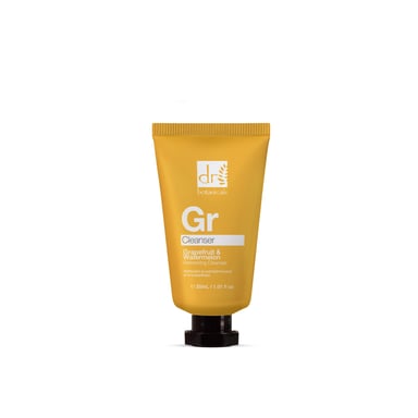 Dr. Botanicals Grapefruit & Watermelon Anti-Ageing Refreshing Cleanser 30ml for Fine Lines, Wrinkles, Brightening