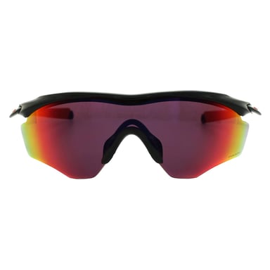 Oakley Wrap Mens Polished Black Prizm Road Sunglasses