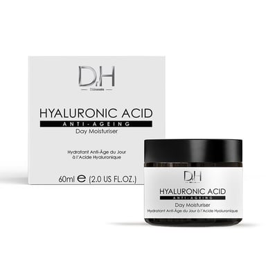 Dr H Hyaluronic Acid Anti-Ageing Day Moisturiser 60ml for Dryness, Fine Lines, Wrinkles