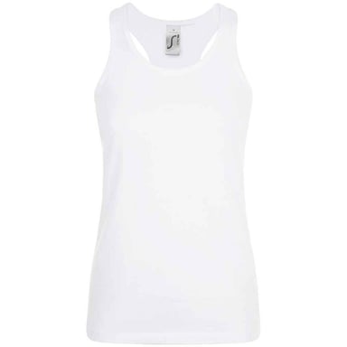 SOLS Womens/Ladies Justin Tank Top (White)