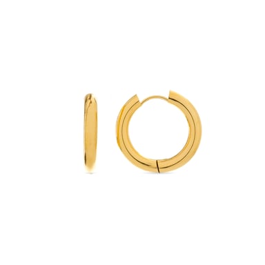 Luxenter Amyck earrings finished in 18k yellow gold