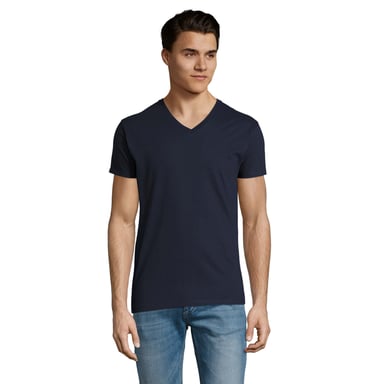 SOLS Mens Imperial V Neck T-Shirt (French Navy)