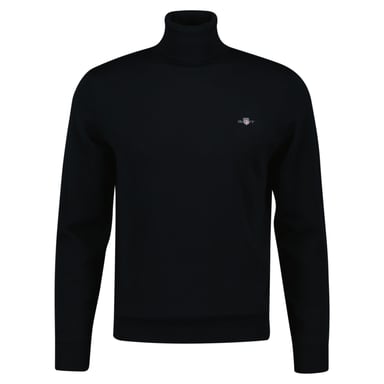 Gant Classic Cotton Rollerneck Knitted Jumper