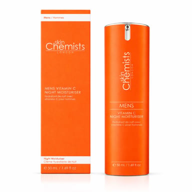skinChemists Anti-aging nachtcrème met vitamine C voor mannen, 50 ml
