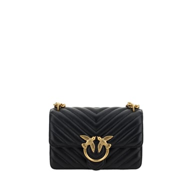 Black Calf Leather Bos Taurus Shoulder Bag