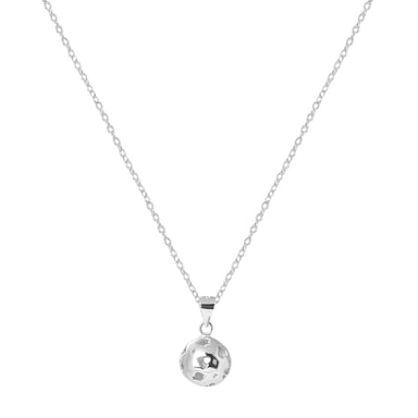 Luxenter yedia-halsband i 925 sterling silver, rodiumpläterad yta