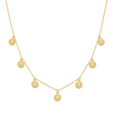 Luxenter Balark necklace,18k yellow gold finish