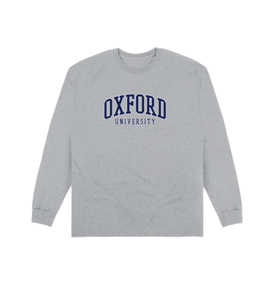 University Of Oxford Heather Grey Sweatshirt